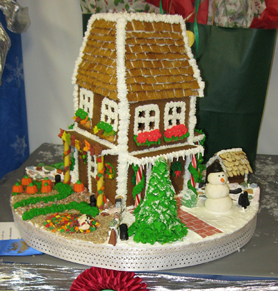 Gingerbread House at the Country Christmas Faire